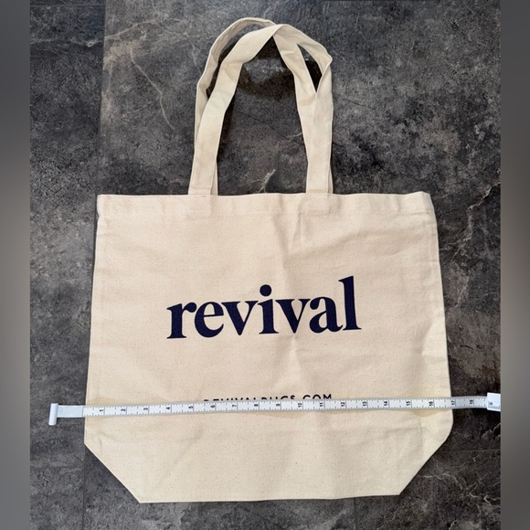 Revival Rugs Canvas Bag NWOT - Picture 3 of 4